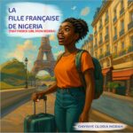 Front cover - La fille française de Nigeria