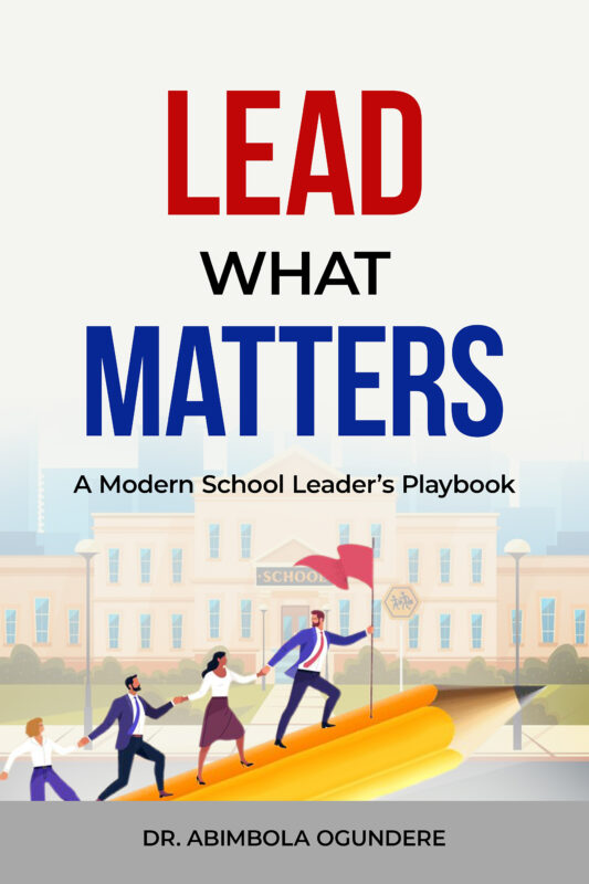 Front cover - Lead What Matters