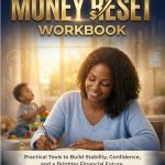 Front cover - The Single Parent Money Reset Workbook