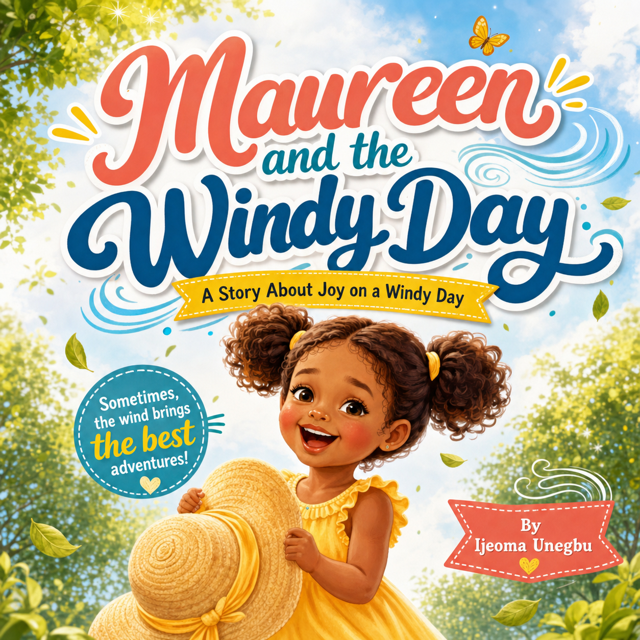 Front cover - Maureen and the Windy Day Front cover - Maureen and the Windy Day