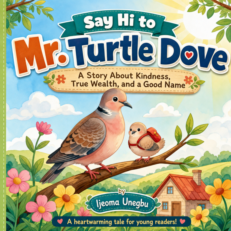 Front cover - Say Hi to Mr. Turtle Dove