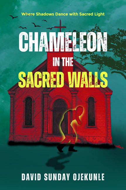Front cover - Chameleon in the Sacred Walls