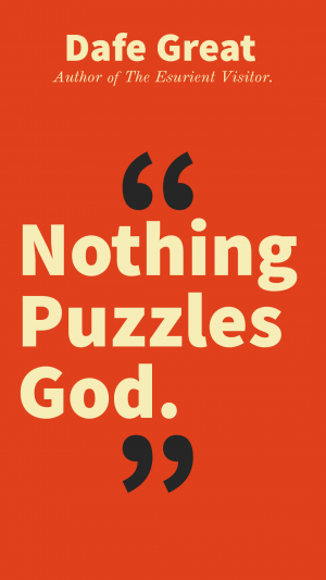 Cover - Nothing Puzzles God