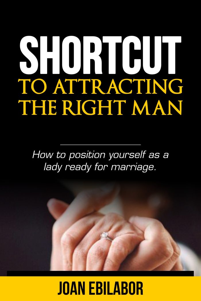 Front cover - Shortcut to attracting the right man