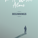 Front cover - In a world alone