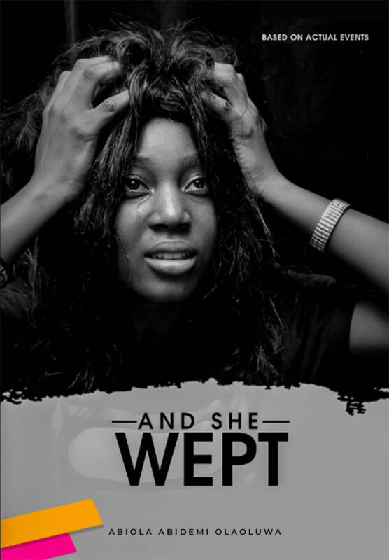 Front cover - And she wept