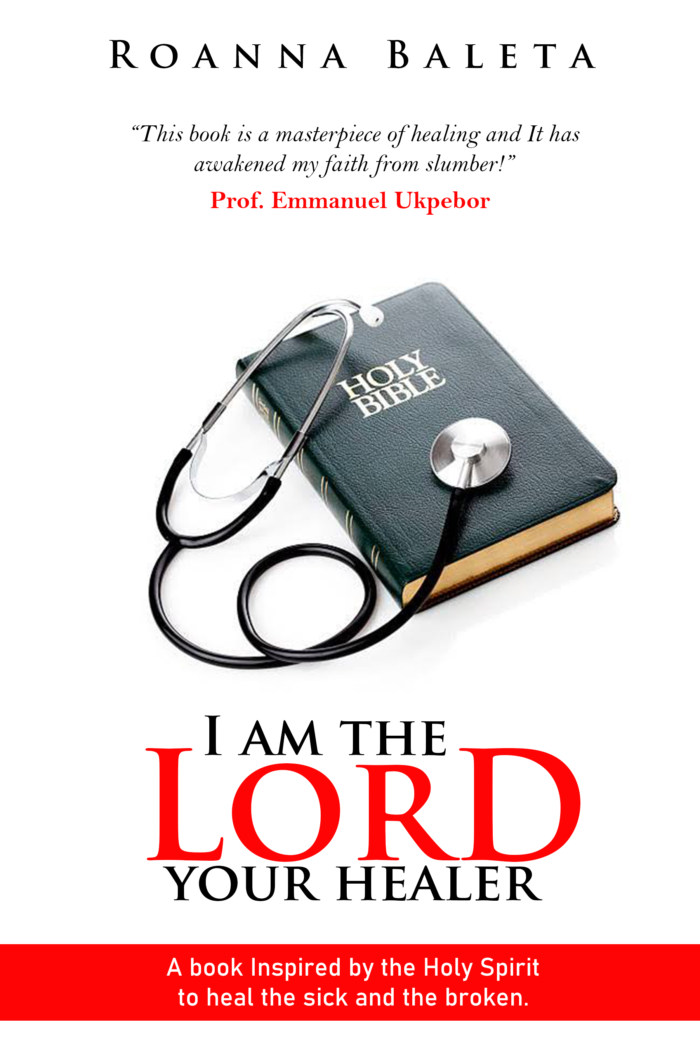 Front cover - I am the Lord Your Healer