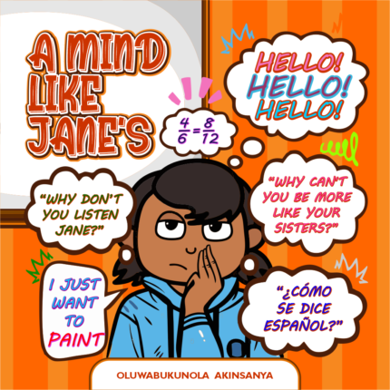 Front cover - A mind like Jane's