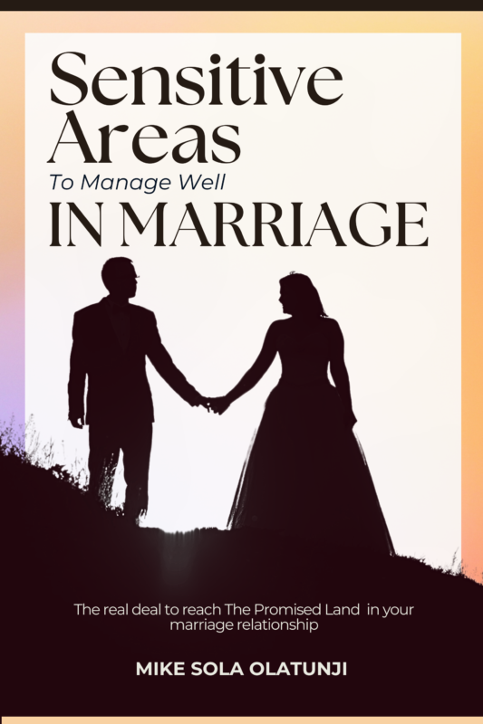Front cover - Sensitive Areas to Manage Well in Marriage