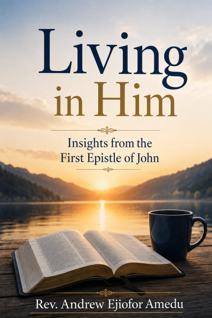 Front cover - Living in Him