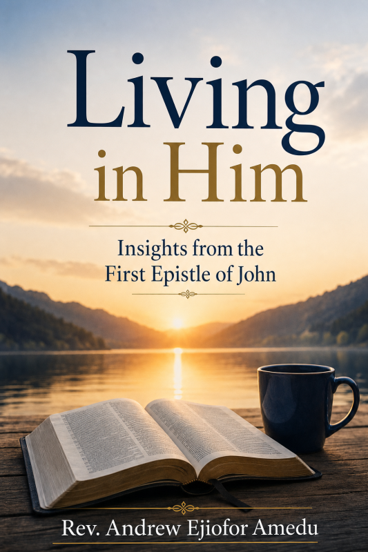 Front cover - Living in Him